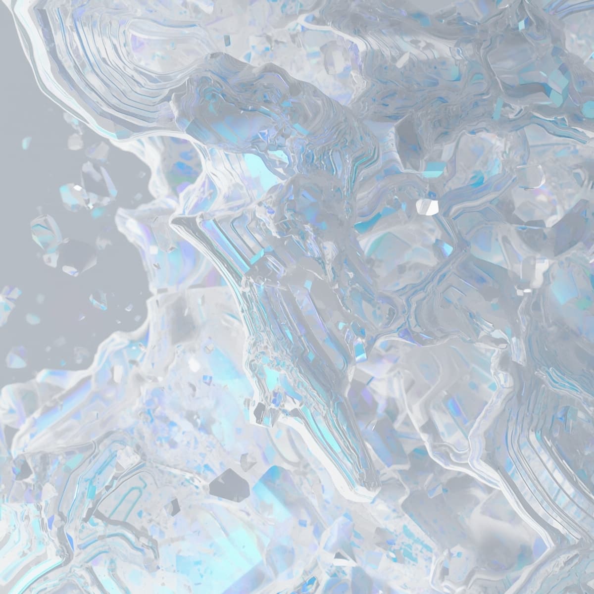 Abstract pharmaceutical editorial image representing controlled manufacturing environments